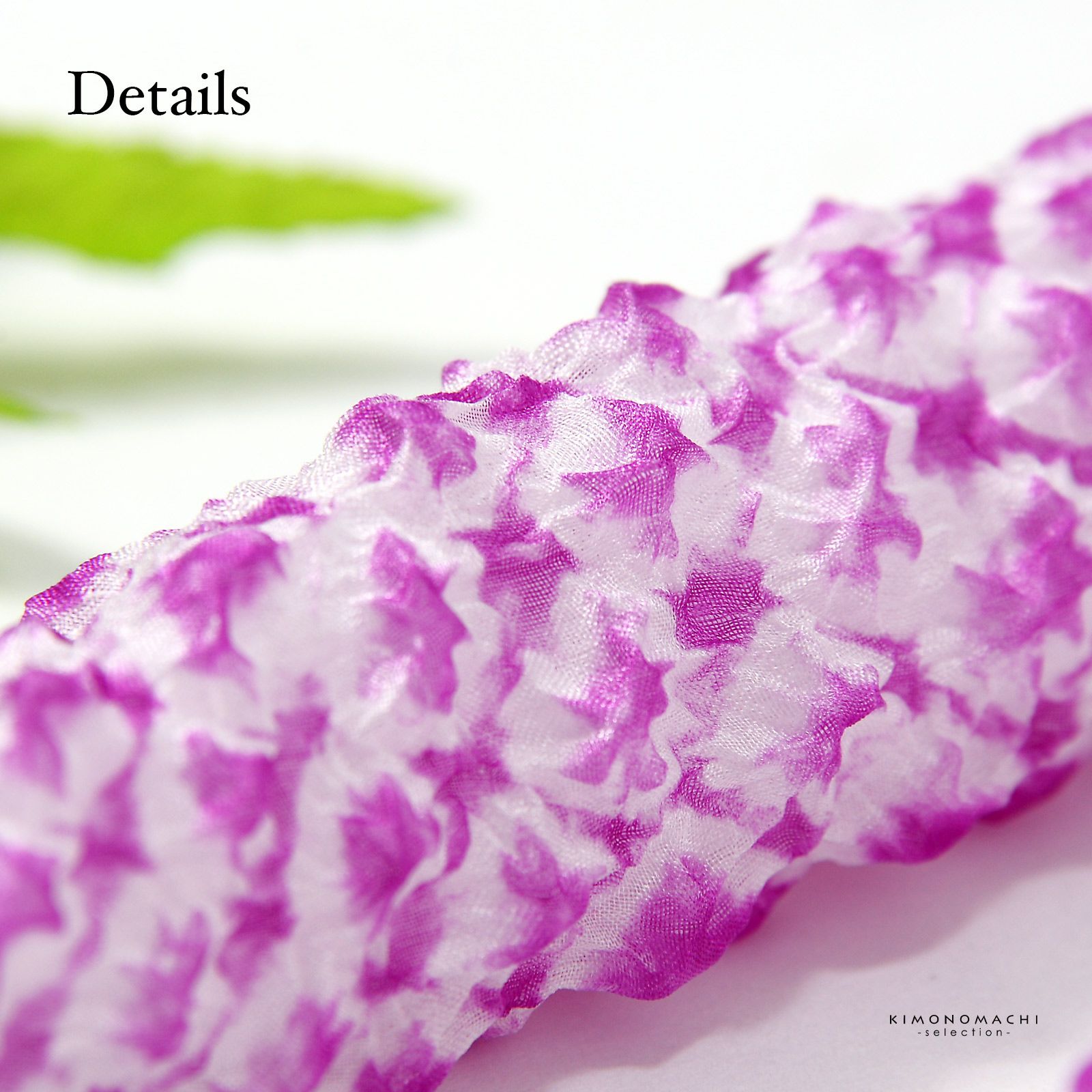 京かのこ 七五三 女の子 髪飾り「赤・ピンク・紫・黄色」正絹 日本製