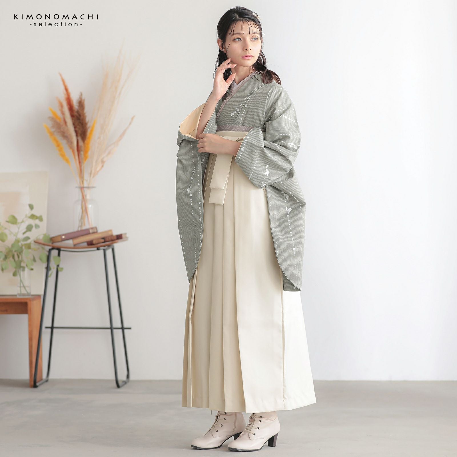 卒業式駆け込みSALE3/19迄)半幅帯 浴衣帯 卒業式袴下帯 単品「蛍 七宝