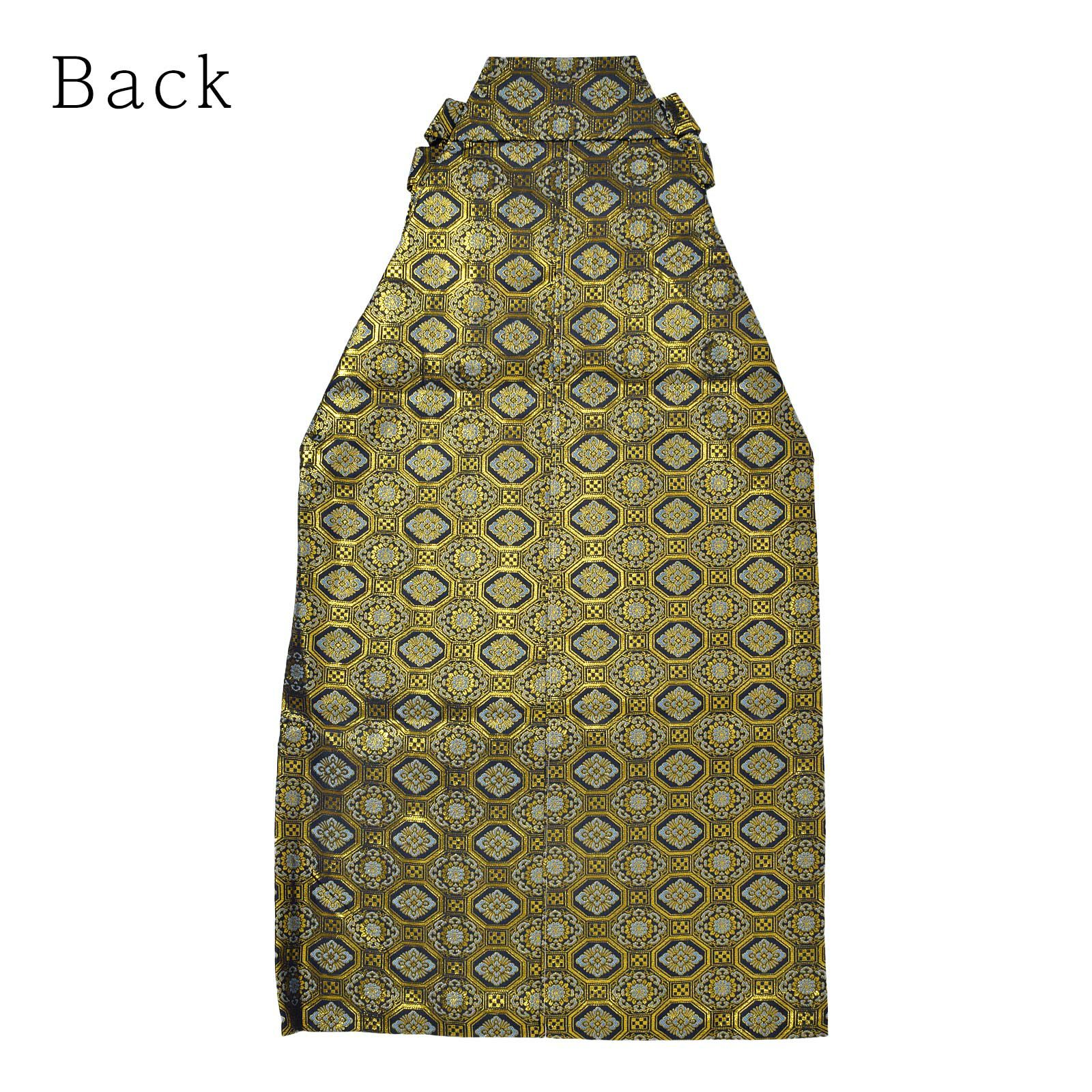 男性 袴 金襴袴 行灯袴 単品「紺地蜀江文」S/M/L/LL サイズ 卒業式