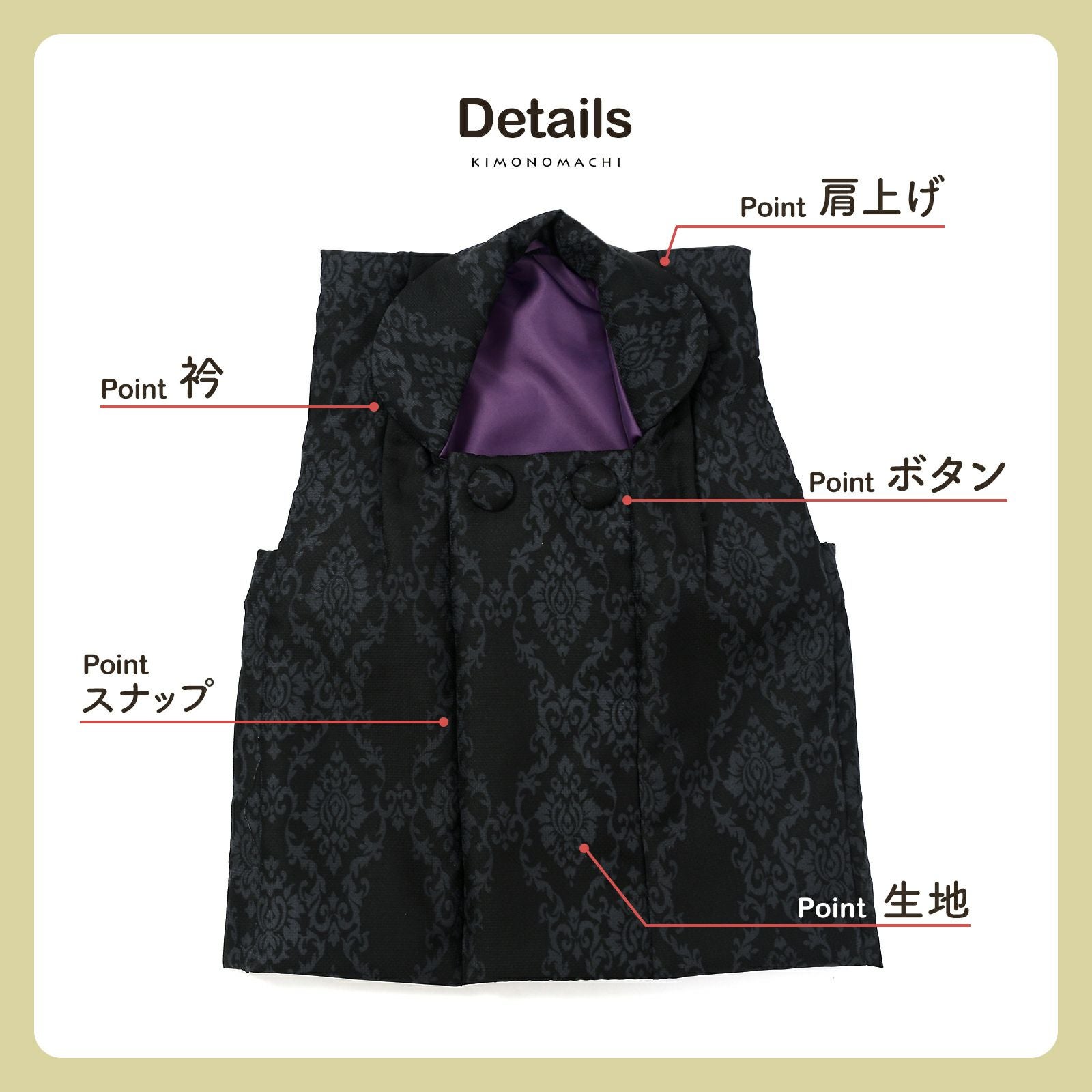 七五三超早割11%OFF9/10迄)七五三 着物 3歳 女の子 被布コート 単品