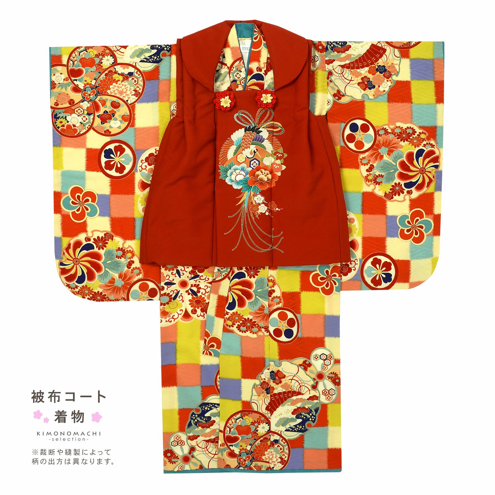 七五三早割COUPON10%OFF10/8迄)七五三 着物 3歳 女の子 ブランド被布