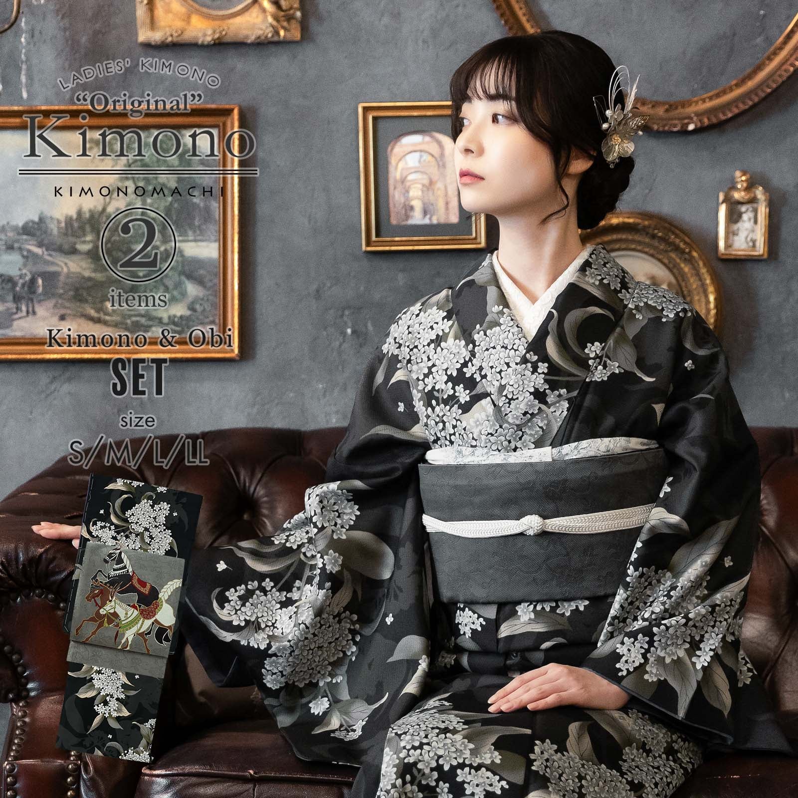 【美品 難なし】袷 小紋 小振袖 アンティーク 古典柄 昭和レトロ 000000031211-01.jpg?size=m&w=